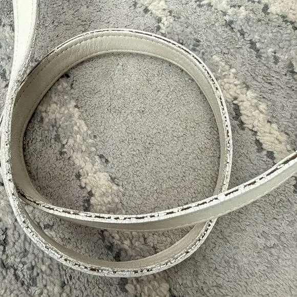 COACH 9142 Vintage Leather Hippie Bag White With Hangtag - Picture 5 of 12